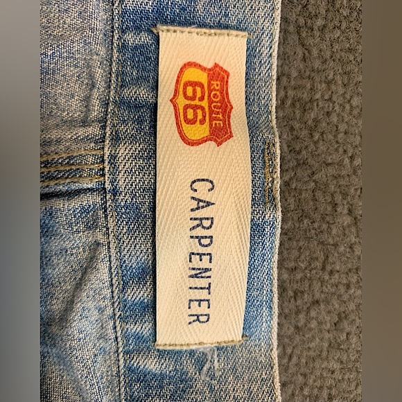 Route 66 CARPENTER Jeans Men’s 40x30 Blue Jeans Relaxed Fit Straight Leg - Picture 4 of 5